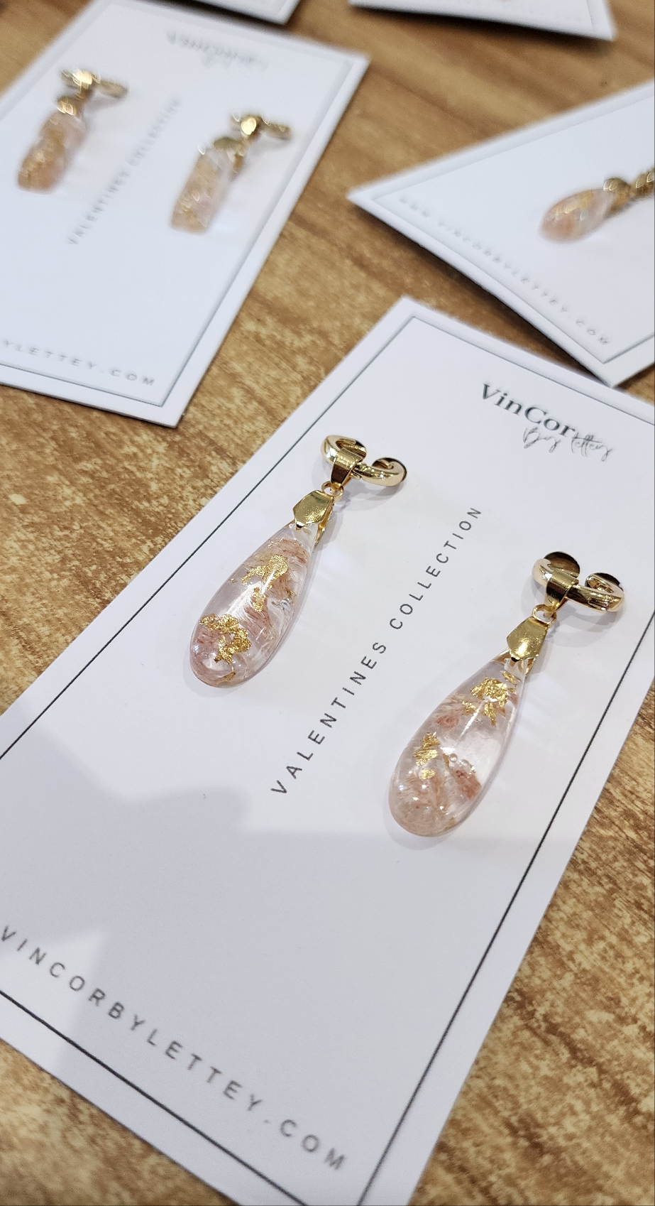 Large Pink Tear Drop