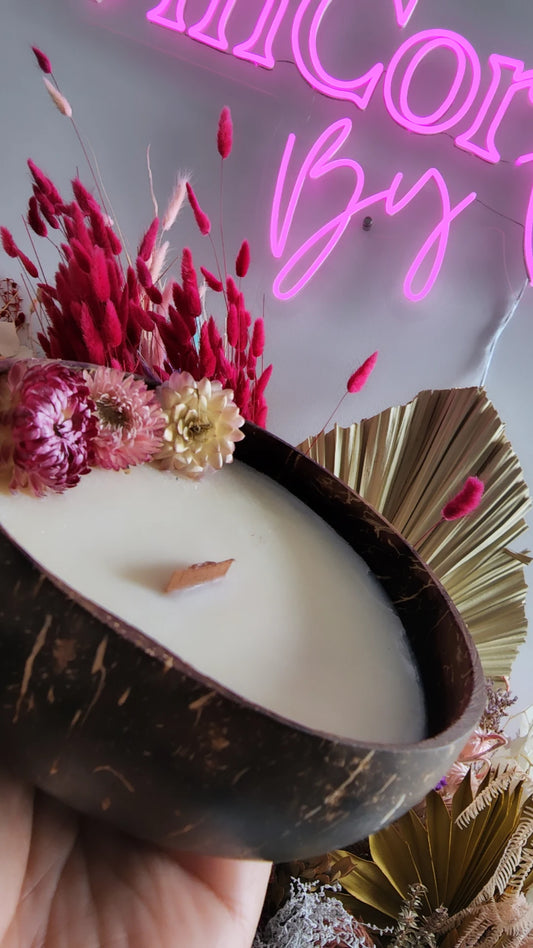 Floral Coco Bowl Candle