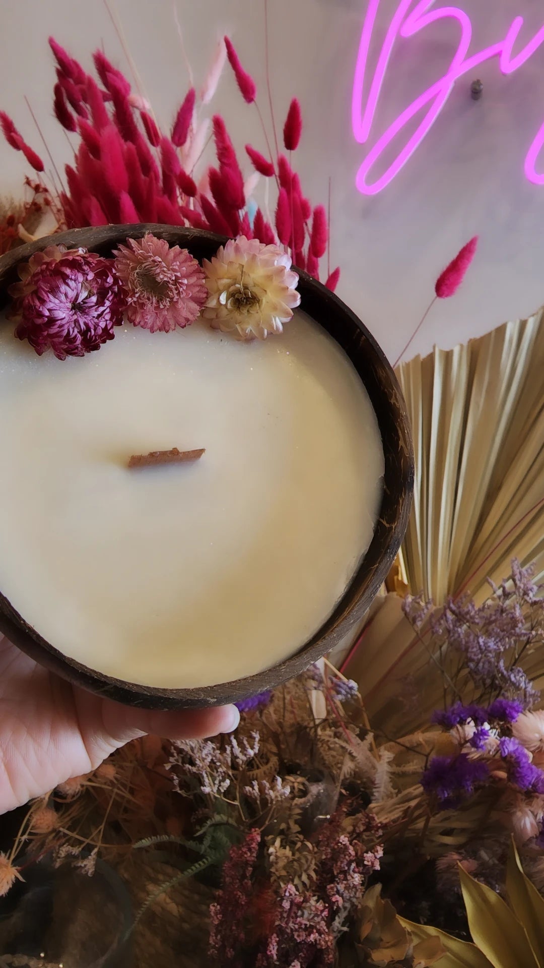 Floral Coco Bowl Candle
